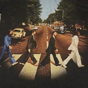 Beatles Abbey road tshirt